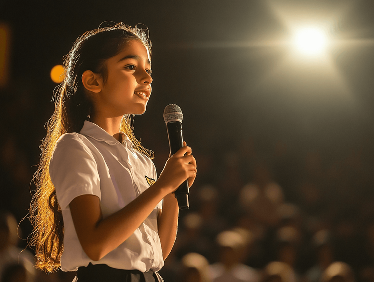 Public speaking image